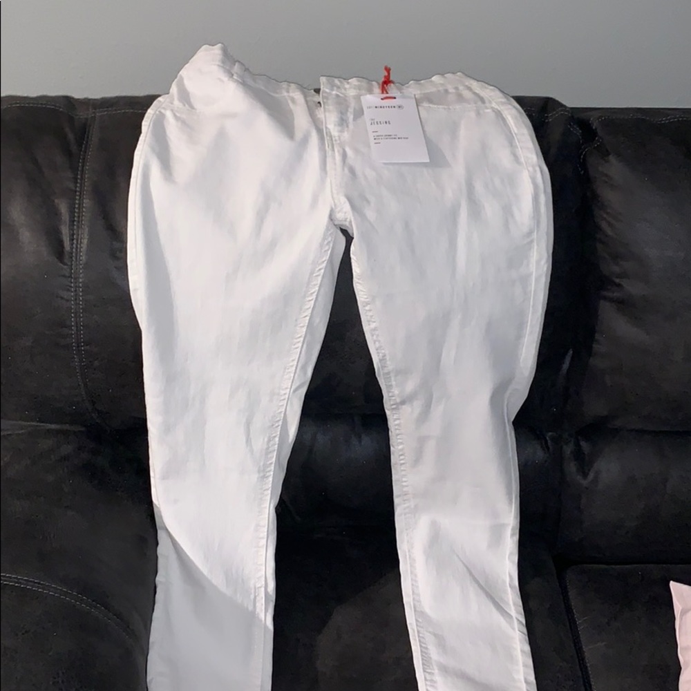 White jeans
